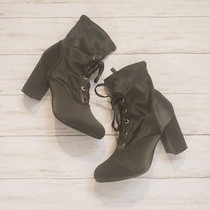 Olive Booties